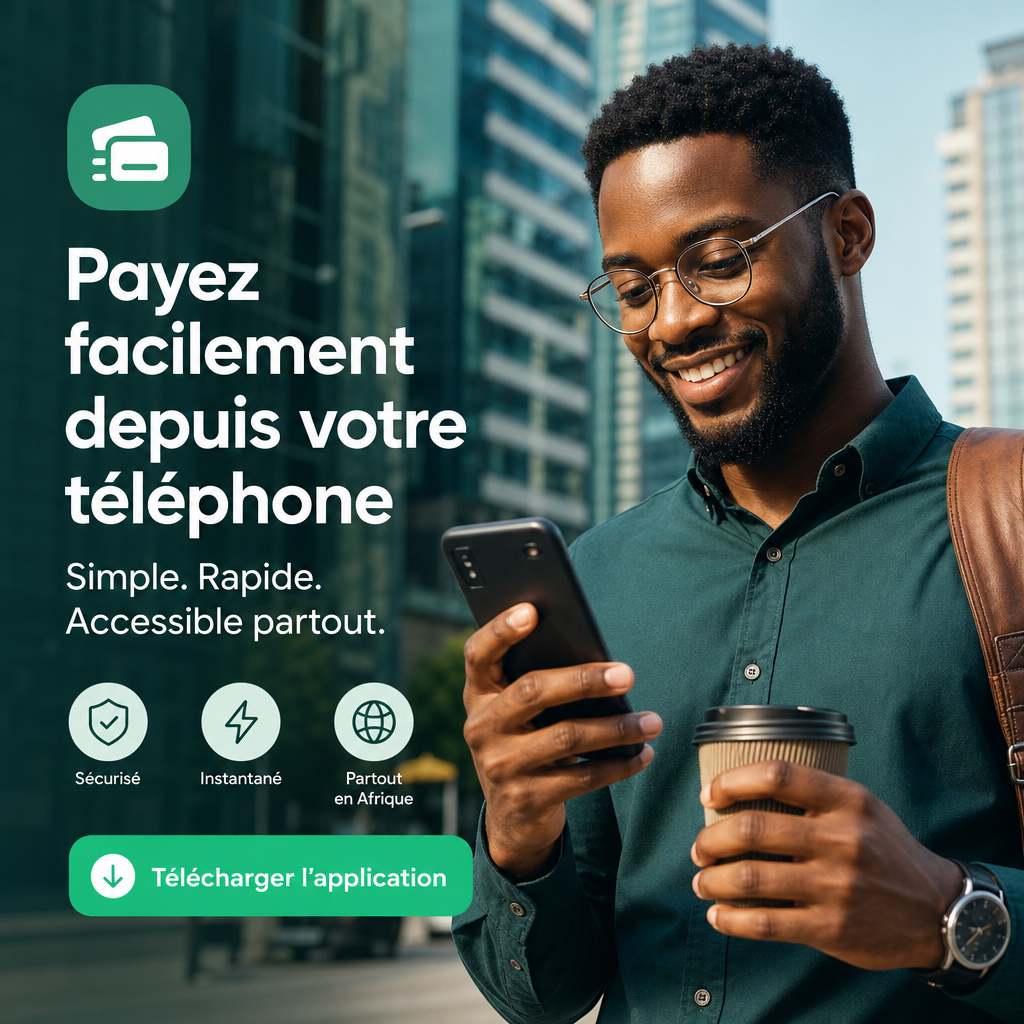 Publicité fintech créée avec l'IA